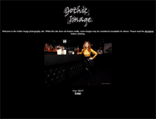 Tablet Screenshot of gothic-image.com